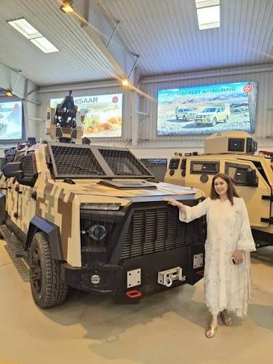 Pakistan Unveils Indigenous LIGER Armoured Security Vehicle for Modern Warfare Heavy Industries Taxila's LIGER Armoured Security Vehicle displayed during its official unveiling, equipped with a Remote Controlled Weapon Station for modern tactical operations.