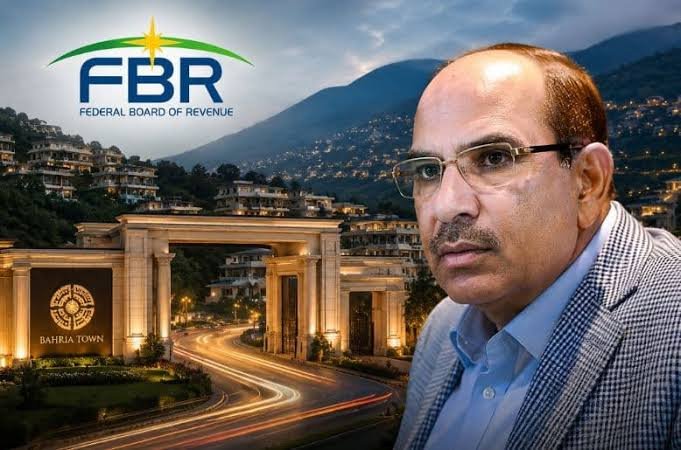 Aerial view of Bahria Town land in Murree auctioned by the FBR for tax recovery.