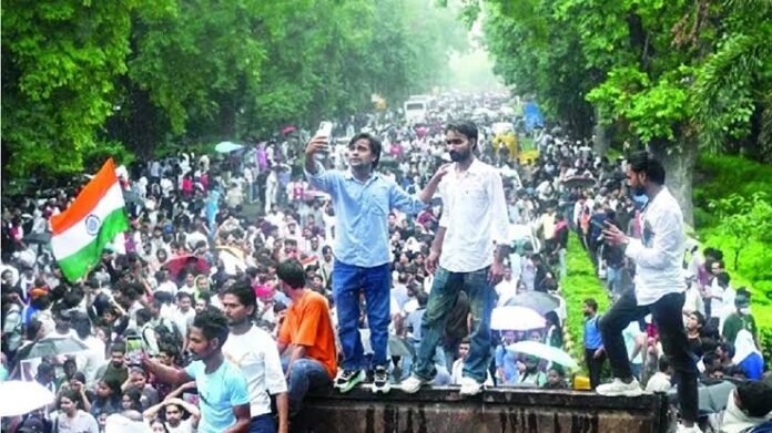 India Erupts as Exam Paper Leaks Spark Nationwide 'Cockroach' Youth Movement Indian students protest against exam paper leaks during the nationwide