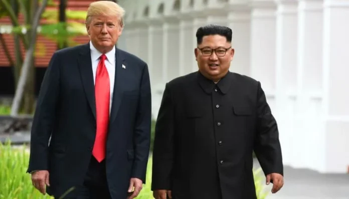Donald Trump says North Korean leader Kim Jong Un has responded to US diplomatic outreach