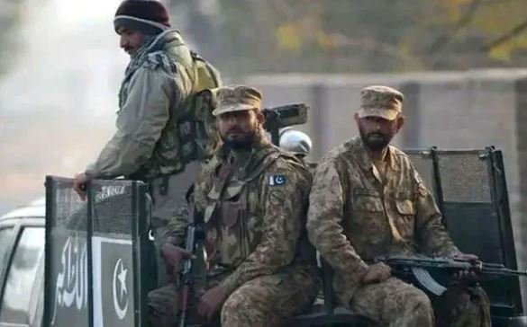 Security forces conduct an intelligence-based operation in Panjgur, Balochistan