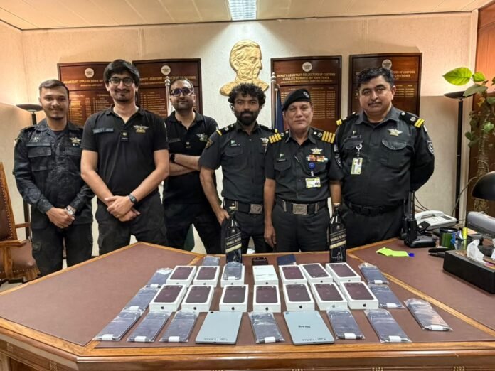 Pakistan Customs officials seize 14 iPhone 18 Pro Max smartphones at Karachi airport