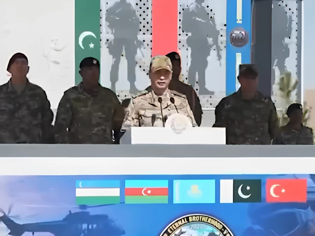 Pakistan, Türkiye, Azerbaijan and Uzbekistan Special Forces participating in the Eternal Brotherhood-V exercise in Uzbekistan