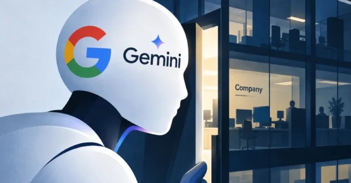 Google Gemini AI represented in a cybersecurity environment during a security test involving three real company systems.