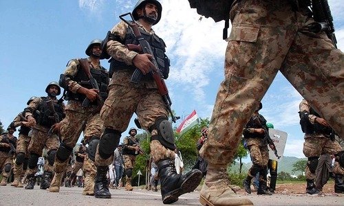 Pakistan Army deployment in Khyber Pakhtunkhwa under Article 245 of the Constitution.