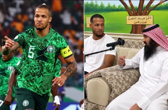 Former Nigeria captain William Troost-Ekong embraces Islam in Qatar